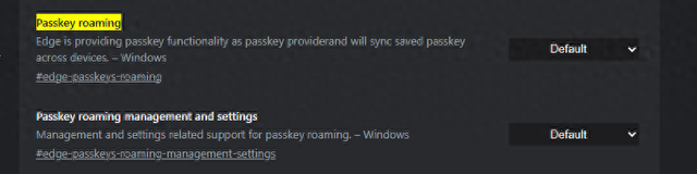 微软Edge Canary浏览器测试新功能：跨设备同步Passkey通行密钥