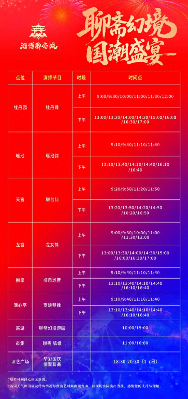 好客山东宠粉升级！淄博聊斋城国庆“仙缘福利”来袭，限时门票全免