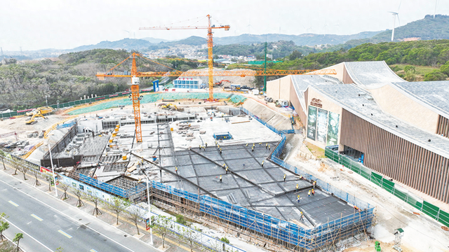 平潭壳丘头考古遗址公园文化广场及配套工程建设全面提速