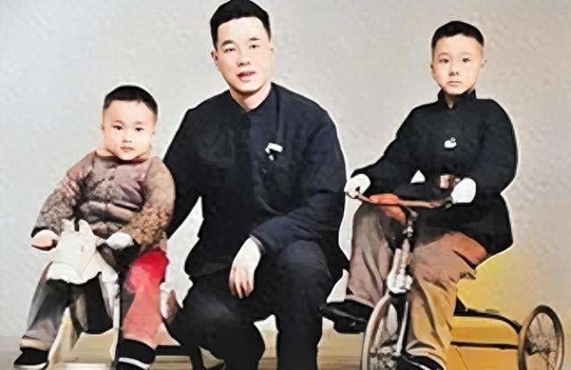 李鹏总理有多帅？1965年和两个儿子的合影，他长相出众，气质不凡