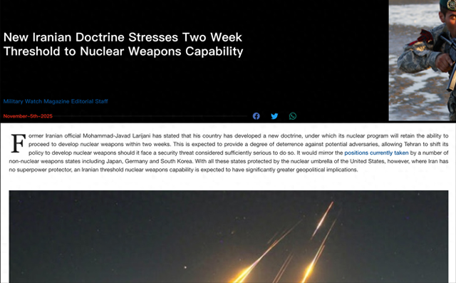 伊朗豁出去了，能在两周内掏出核武器？早学朝鲜早就支棱起来了