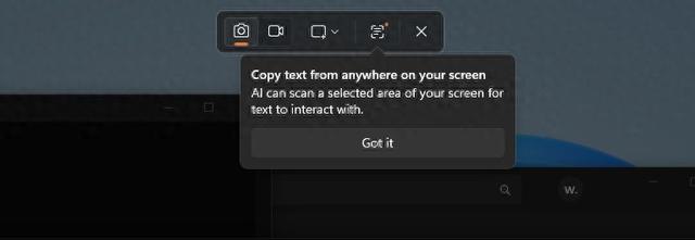 告别第三方 OCR：Win11 推送“文本提取器”，图片文字一键复制