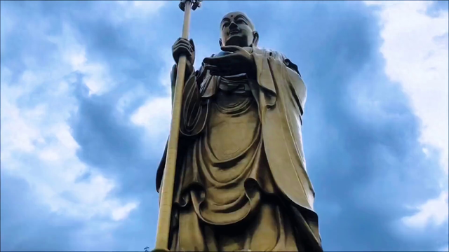 安徽九华山——地藏王菩萨大愿文化园是九华山的重要地标