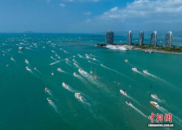 （活力中国调研行）三亚游艇旅游热度攀升 前九月接待游客超90万人次