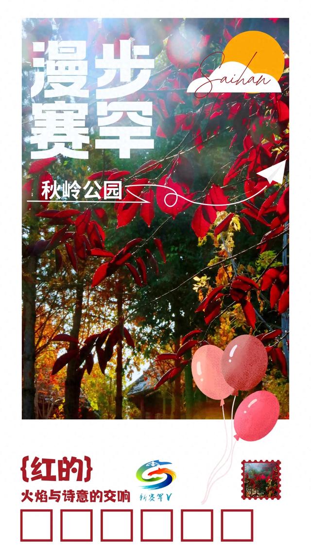 北疆文化 遇鉴赛罕 | 实拍！赛罕已开启五彩斑斓“童话模式”