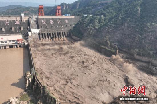 河南三门峡水利枢纽投入今年第三次敞泄运用
