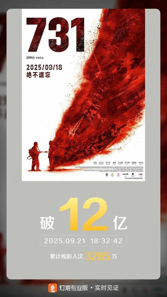 凭《731》电影票根，长白山等45景区免票、优惠！