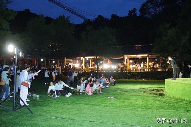 萤火为媒 山野为幕 这场音乐会浪漫极了