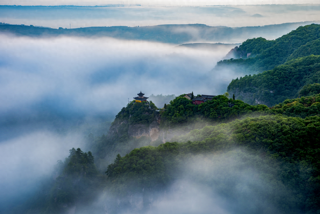 崆峒山秋日壁纸，上新了