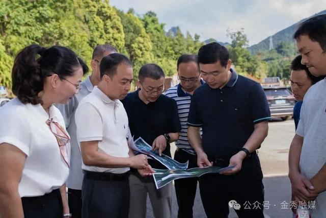 谭玉成调研文旅项目 助力金秀文旅产业高质量发展