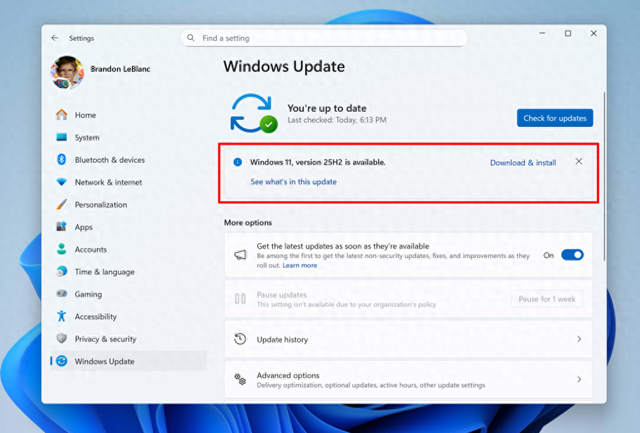 微软推送Win11 25H2 RP预览版：移除PowerShell 2.0等旧组件