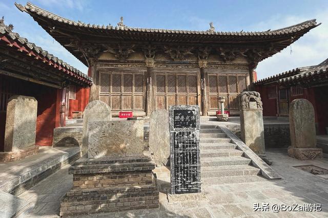 晋北小众三圣寺火了，84幅佛传壁画+元代大殿，冷门却藏大惊喜