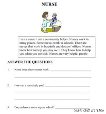 nurse英语怎么读（英语原版阅读Nurse）