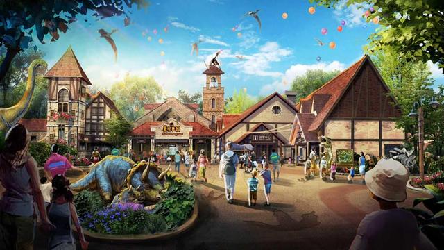 坐标苏超冠军之城！江苏第二个恐龙主题乐园主体建筑完工