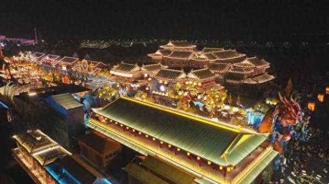 演艺+美食+娱乐研学 济南济阳“九曲黄河万里情”开街试运营
