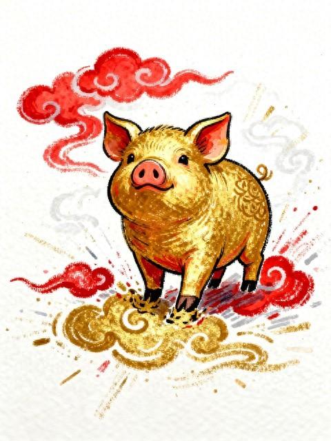 属猪人：世事难料	，12月12日最磨人的考验，不是事，而是人