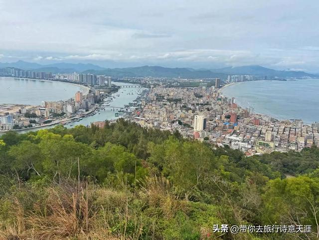 惠州双月湾，内海与外海的海韵迥然不同