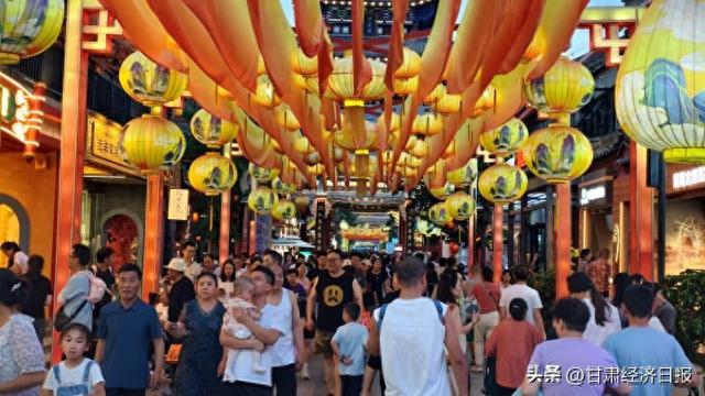 兰州：“夜经济”点亮城市新活力
