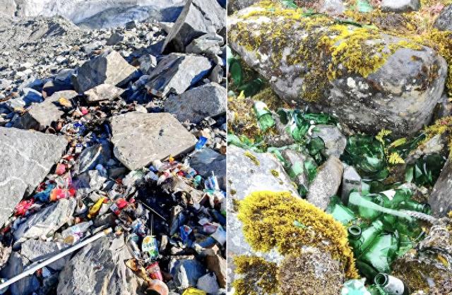 海拔5500米高山营地变垃圾场？当地文旅委：不建议攀登，垃圾清理难度很大