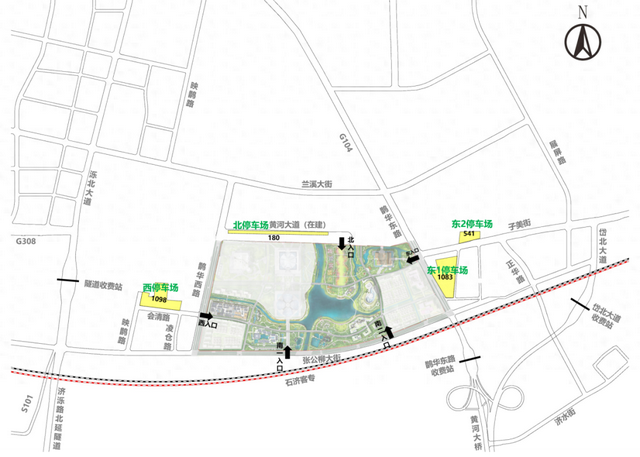 国庆长假来逛鹊山生态文化区，这份交通攻略请收好