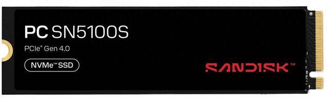 闪迪上线PC SN5100S固态硬盘：BiCS8 QLC，7300MB/s顺序读取
