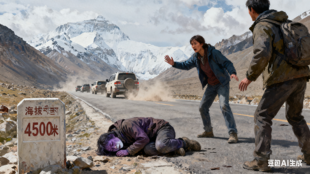 高原自驾遇到高反的游客该不该施救？司机一脚油门开溜有错吗？