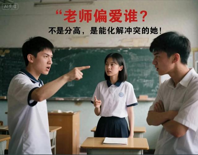 老师喜欢一个学生会有什么表现？（老师偏爱哪类学生不是分高）