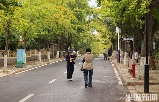 网红路，藏不住的秋意