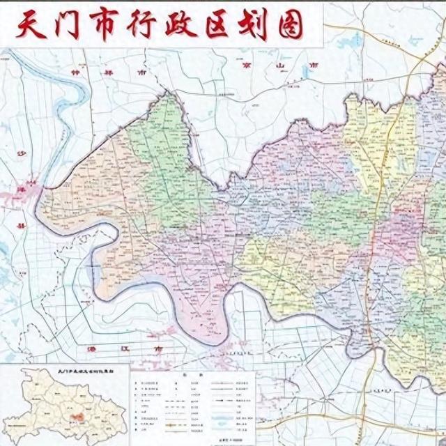 湖北省天门市2025年行政区划以及旅游攻略