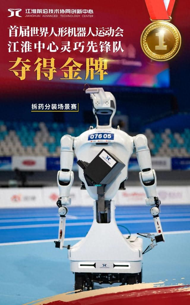 祝贺！“合肥造”机器人摘一金一银