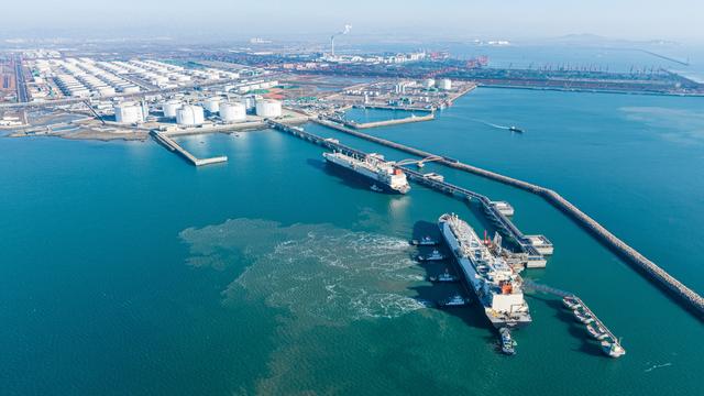 中国石化进口LNG在青岛口岸首次完成保税作业