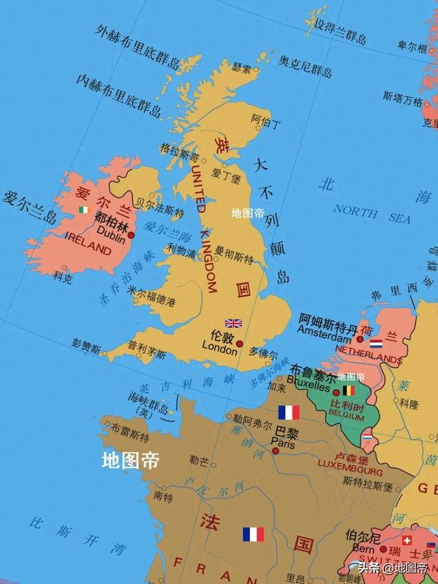 爱尔兰是英国的嘛（日不落英国）