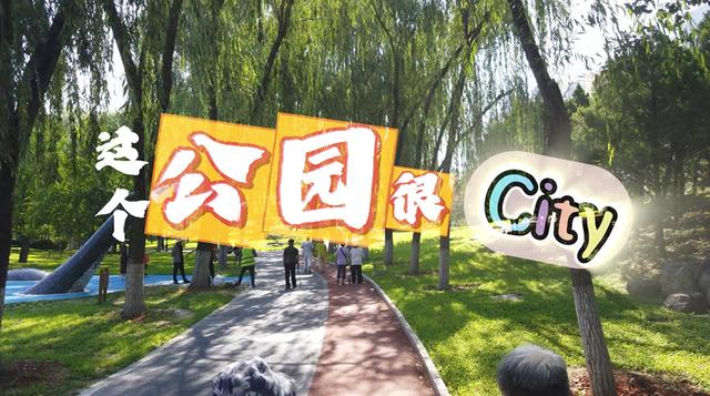 这个公园很City
