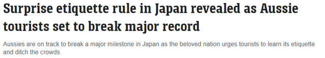日本崩溃喊话澳洲人: 求求你们, 别来了!