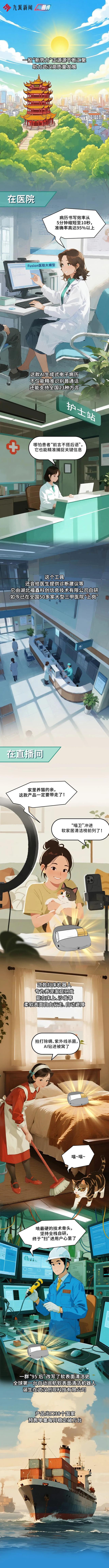 10秒“写”病历、智能船长“掌舵”，武汉AI新势力赋能高质量发展丨一图看懂
