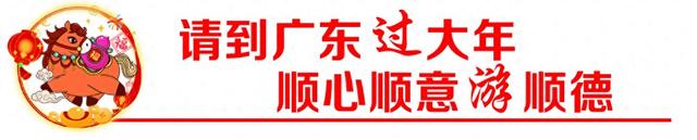 外地游客感受顺德浓浓年味