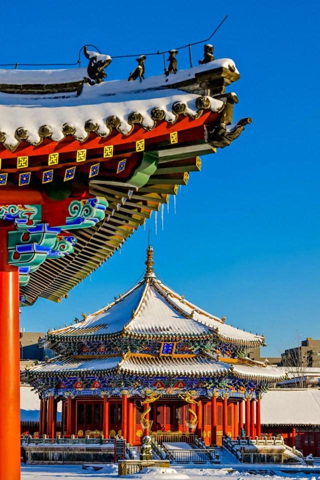 全网都在等的沈阳故宫雪景，来了→