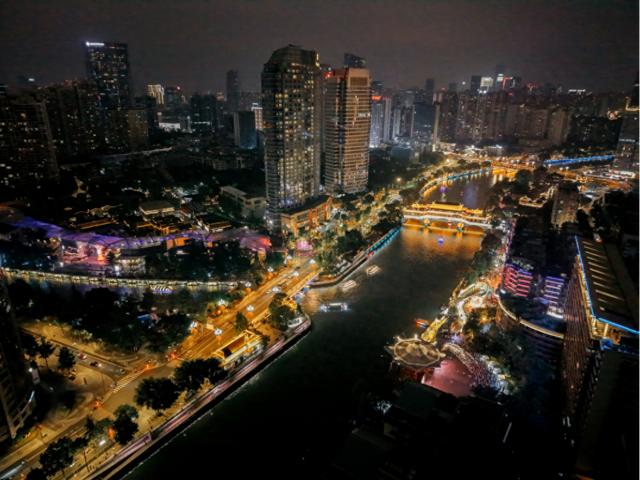 月满锦江夜未央 夜游锦江双节文化盛典点亮蓉城夜色