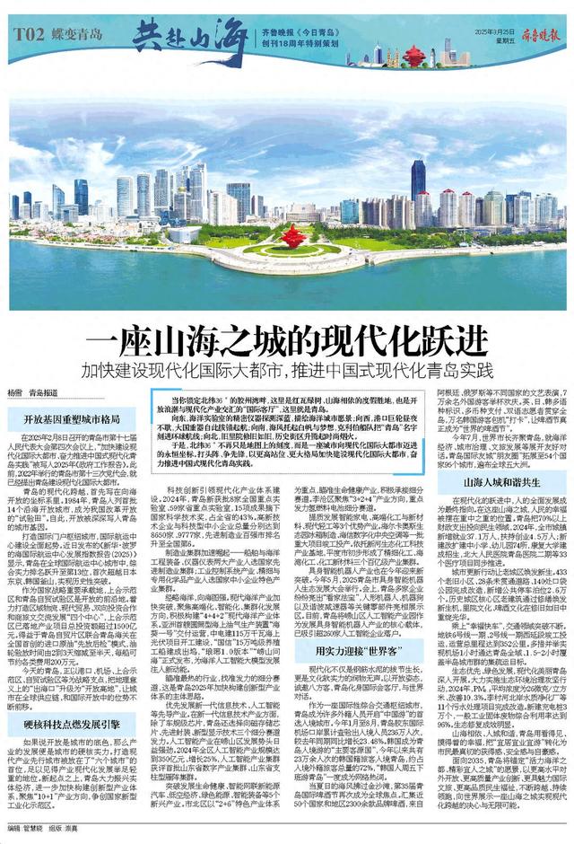 百版纪念特刊！正青春，齐鲁晚报《今日青岛》与你共赴山海