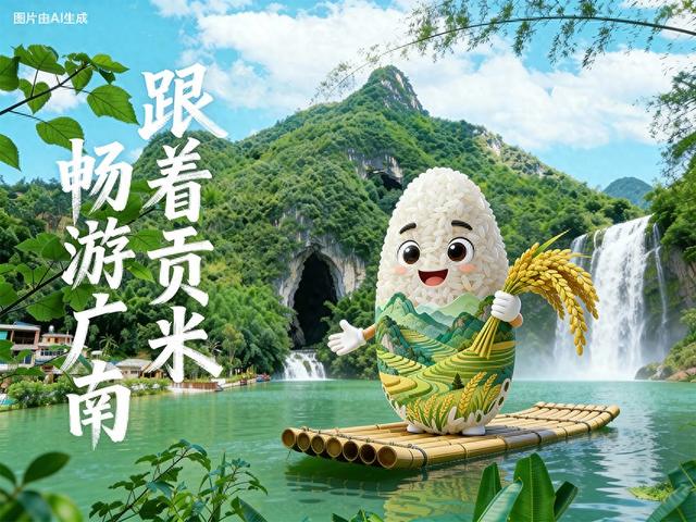 AI云南丨跟着贡米畅游广南