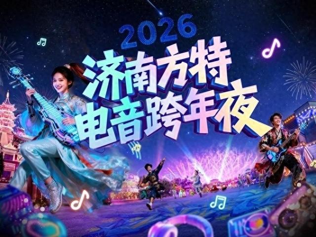 电音狂欢、“千灯之约”，济南方特跨年有惊喜