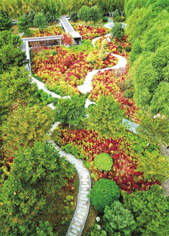 多彩包头的四季诗行