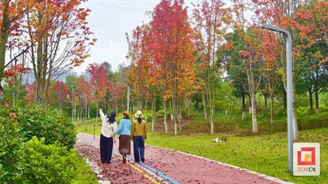 冬之伊始 宜家河滨河公园风景如画
