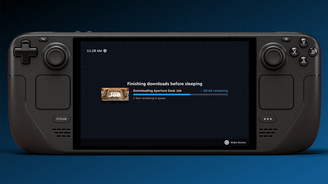 史诗级更新：Steam Deck 掌机终于能息屏下载游戏了