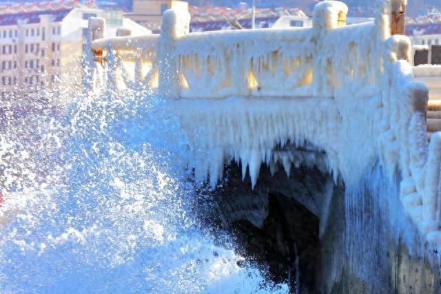 没有保持苹果肌扁平的义务，威海这个“雪窝子”太好玩了！