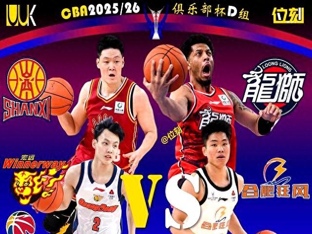 CBA俱乐部杯3组12队出线概率：山西85%广东90%，浙江65%，上海75%