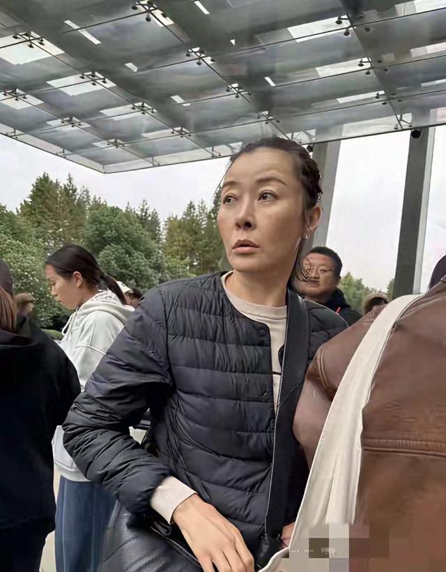 天呐，差点没认出来	，美人迟暮，我们的女神也老了，但气质依然好