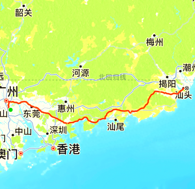 汕头广州陆距500公里/高铁350时速/1.5小时到达/票价200余元/贵吗