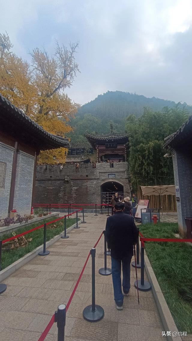 赏网红银杏树，登秦岭月亮沟
