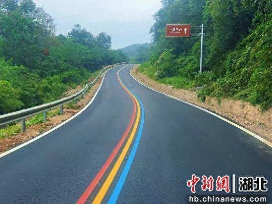 人在画中行！荆门东宝圣境山旅游公路后山段提质升级